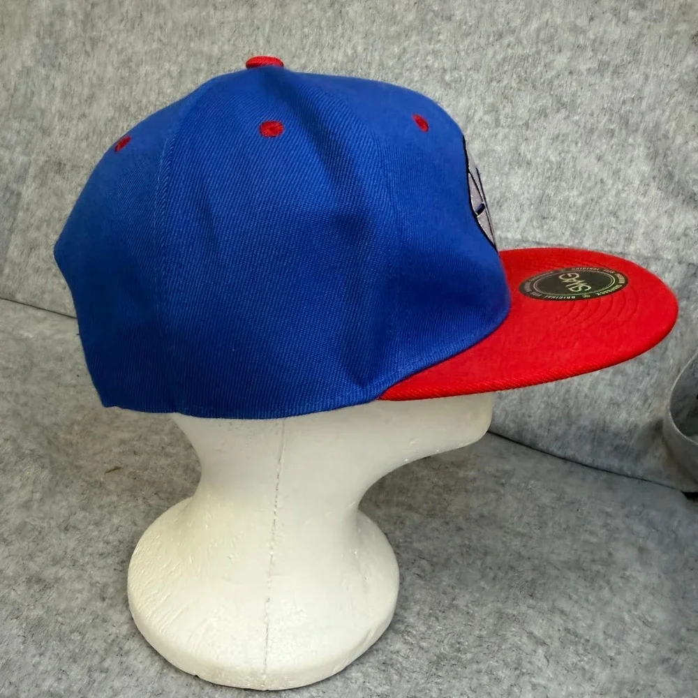 SWAG LA Clippers Snapback Hat Blue Red NBA Basketball Flat‎ Brim Cap Mens